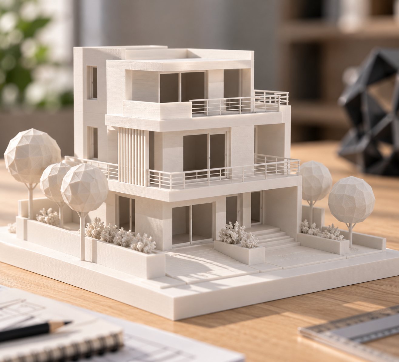 Maqueta o modelo a escala, pieza impresa en 3D por CandeMaker