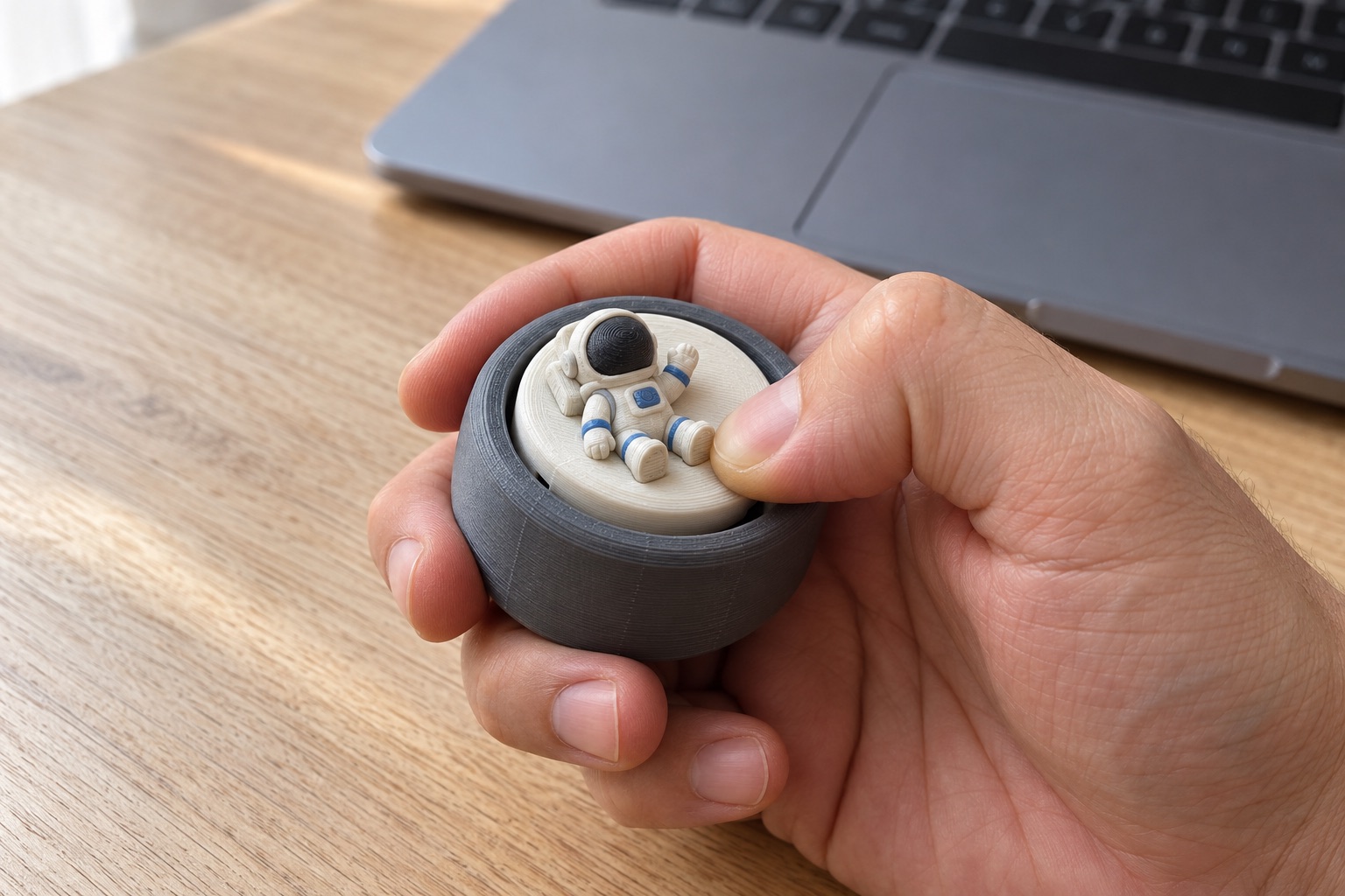Clicker, pieza impresa en 3D por CandeMaker